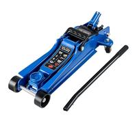 Car Lift Jack, Hydraulic Low Profile 2.5 Ton Trolley Jack, Heavy Duty Floor Jack Lift Height 85mm-385mm, Hydraulic Car Trolley Jack with Wheels, Car Jack Garage Lift Tool