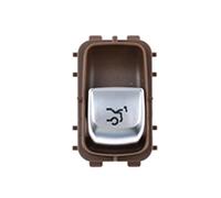 car lift switch Power for Master Window Control Switch Button for Mercedes for Benz C Class W205 S205 X253 C200 C300 C350 C63 for AMG 2059056811 2059051713(Brown-button)