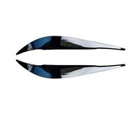 Car Light Eyebrow,Compatible with BMW 4 Series F32 F33 F36 F82 F83 M4 420d 420i 425d 430i 435i 2013-2021,Lamp Headlight Eyebrow,A- Gloss Black