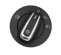 Car Light Switch, For VW, For Eos 1F7 1F8, For Golf V, For Variant 1K5, For V, For Kombi 1K5 2007 2008 2009 Headling Fog Lamp Switch 3C8941431B