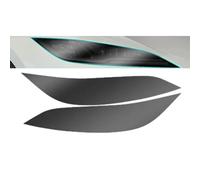 Car Light Tint Film for Tesla Model 3 Highland 2024, Headlamp Film TPU Transparent Smoked Black Headlight Film
