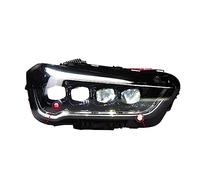 Car Lights Compatible For BMW X1 2016-2020 F48 F49 LED Auto Headlight Assembly Upgrade Projector 4 Lens Signal Lamp Tool Accessories(Before is Halogen)