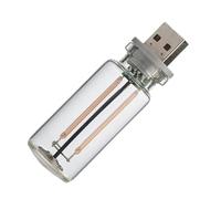 Car Lights Interior Retro,Retro USB Night Light Touch Control - Automotive Interface Charging Night Lamps, Car USB Atmosphere Light, Unique Bottle Design for