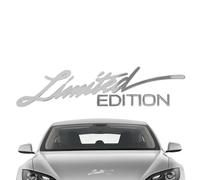 Car Limited Edition Metal Decal Auto Rear Side Decal,Waterproof Car Trunk Rear Emblem Badge Decal Sticker, Metal Decoration for Skateboards, Laptops, Walls, Refrigerators