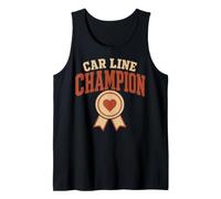 Car Line Survival Mode School Pickup Line Gift Tank Top