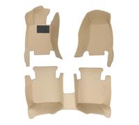 Car Liners For A4 B6 B7 B8 B9 For Q3 2004-2023 3D Car Floor Mat Auto Interior Accessories Floor Mat(Full Set-Beige,A*4 B*8 2010-2016)