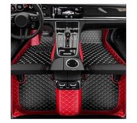 Car Liners For A4 B7 B8 8KH Sedan B9 8WH For Allroad 2017-2023 3 PCS Full Coverage Car Floor Mats Accessories Carpet Floor Mat(Red Black 3 PCS,B9 Sedan 2017-2023)