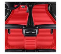 Car Liners For Rafale For E-tech For Hybrid 2024+ Car Floor Mats Auto Front Rear Row Full Set Leather Carpet Pads Floor Mat(26-Red,Lhd)