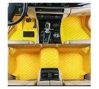 Car Liners For Rafale For E-tech For Hybrid 2024+ Car Floor Mats Auto Front Rear Row Full Set Leather Carpet Pads Floor Mat(12-Yellow,Lhd)