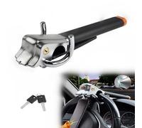 Car Lock Anti-Theft Device, for Land Rover Range Rover Evoque (L538) L551, High Security Steering Wheel Lock, Car Lock Anti-Theft Device, Universal Fit, 2 Keys,B-Black