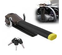 Car Lock Anti-Theft Device, for Land Rover Range Rover Evoque (L538) L551, High Security Steering Wheel Lock, Car Lock Anti-Theft Device, Universal Fit, 3 Keys,A