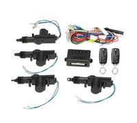 Car Locking Central Door Universal Car Door Lock Keyless Entry System Remote Central Control Locking Kit with Trunk Release Button Door Lock Actuator