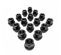 Car Locking Wheel Bolts Compatible With C-Max 2007 2008 2009 2010 2011 2012 2013 2014 2015 2016 2017 2018 16X Hex Tapered Open Alloy Wheel Nuts