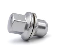 Car Locking Wheel Bolts Compatible With Land For Rover For Discovery 3 2004-2009 1pcs 1× Accessories Hot Parts Wheel Nut Solid Design Steel 22mm Chrome Plating Wheel Nut