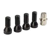 Car Locking Wheel Bolts Compatible With MINI For Coupe For R58 2011 2012 2013 2014 2015 4pcs M14x1.25 Screw Alloy Steel Wheels Lock Bolts Security Formula Closed