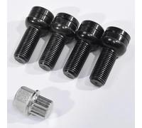 Car Locking Wheel Bolts Compatible With VW For Golf For Beetle Car Accessories Wheel Nut 7MM M14*1.5MM Wheel Screw Bolt And Lock Lug Nut Fit Car Tire Bolts