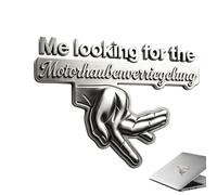 Car Logo, Decorative Rear Sticker 3D, Emblem with Adhesive R