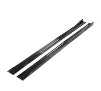 Car Lower Side Skirts For Clio For Kangoo For Master For Modus For Twingo Universal Car Side Skirt 8 Pcs 2.2m Winglet Splitters Lip Spoiler(Gloss black 2.18m)