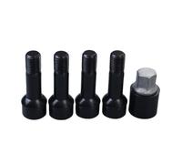 car lug nut Compatible with Benz for E-Class 2016 2017 M14x1.5x45 Wheel Bolt Locks Black A0019901707