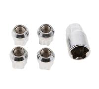 car lug nut Compatible with BYD M12x1.5 Wheel Locks Lug Nuts with Key Protection Best Key Cone Seat