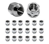 car lug nut Compatible With Mustang 1964 1965 1966 1967 1968 1969 1970-2014 Open End Lug Nuts