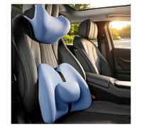 Car Lumbar Support Cushion and Car Headrest Pillow for Hyundai Kona, Adjustable Mini Pillow, Ergonomic Back Support, Breathable Memory Foam, Office Seat Cushion