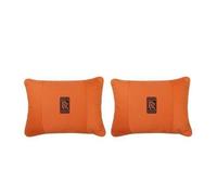 Car Lumbar Support for Rolls-Royce Ghost/Phantom/Cullinan/Spectre(2pcs), Lumbar Support for Prolonged Sitting, Car Headrest,Orange