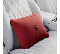 Car Lumbar Support for Rolls-Royce Ghost/Phantom/Cullinan/Spectre, Lumbar Support for Prolonged Sitting, Car Headrest,Red