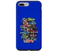 Car Madness! Muscle Cars, Classic Cars and Hotrods Cartoon Case for iPhone 7 Plus/8 Plus
