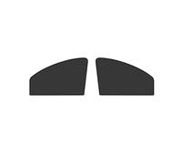 Car Magnetic Sun Shade Cover Auto Front Rear Window UV Protection Black Curtain Mesh Full Blackout Film Car Sun Visor Extender(2PCS Front)