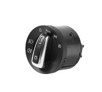 Car MainLight Switch Compatible With Seat For Alhambra For 710 2010 Chrome Headlight Switch Auto Sensor Fog Head Light Lamp OEM:5ND941431B