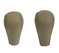 Car Manual Transmission Handles Gear Shift Knob Stick Head Gear Shifter Car Styling Accessories Replacement for Nissan for Patrol GU Y61 (Color : Beige 2Pcs)(Beige)