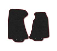 Car Mat Co Aston Martin Db9 (2004-2012) Premium Car Mats Tufted-Pile Carpet Red Trim Tailored Fit Car Accessories Durable Set