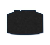 Car Mat Co Audi A1 (2019+) Boot Liner Tailored Accessory Protector Anti-Slip Durable Pet Friendly Carpet Blue Trim