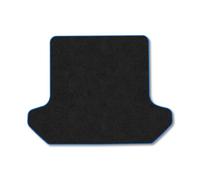 Car Mat Co Carpet Boot Liner Compatible With Toyota Land Cruiser (2003-2010) Blue Trim Carpet Tailored Fit 550Gsm Protector Boot Mat