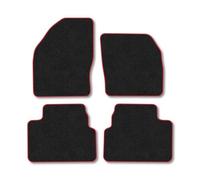 Car Mat Co Ford Kuga (2008-2012) Car Mats Red Trim Carpet Tailored Fit Easy Clean With Clip