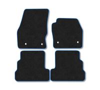 Car Mat Co Ford Kuga (2015-2020) Premium Car Mats Tufted-Pile Carpet Blue Trim Tailored Fit Car Accessories Durable Set