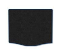 Car Mat Co Ford Mustang Mach-E (2021+) Boot Liner Tailored Accessory Protector Anti-Slip Durable Pet Friendly Carpet Blue Trim