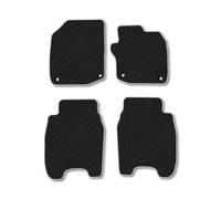 Car Mat Co Honda Civic (2013-2015) (1.6 Diesel) Premium Car Mats Tufted-Pile Carpet Grey Trim Tailored Fit Car Accessories Durable Set