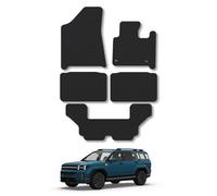 Car Mat Co Hyundai Santa Fe (Hev) (7 Seats) (2024+) Rubber Car Mats Heavy-Duty Tailored Fit