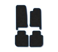 Car Mat Co Jaguar Xj (1994-2004) (Lwb) Premium Car Mats Tufted-Pile Carpet Blue Trim Tailored Fit Car Accessories Durable Set
