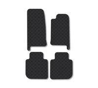 Car Mat Co Jaguar Xj (1994-2004) (Lwb) Rubber Car Mats Heavy-Duty Tailored Fit With Clips