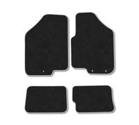 Car Mat Co Kia Soul (2011-2014) Premium Car Mats Tufted-Pile Carpet Grey Trim Tailored Fit Car Accessories Durable Set