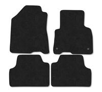 Car Mat Co Kia Soul (2019+) (Ev) Premium Car Mats Tufted-Pile Carpet Black Trim Tailored Fit Car Accessories Durable Set