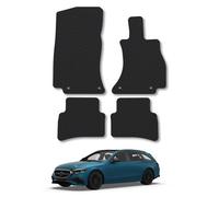 Car Mat Co Mercedes-Benz E Class Estate (2023+) Rubber Car Mats Heavy-Duty Tailored Fit