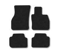 Car Mat Co Mini Clubman (2015+) (F54) Premium Car Mats Tufted-Pile Carpet Grey Trim Tailored Fit Car Accessories Durable Set