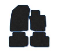 Car Mat Co Mitsubishi Eclipse (2017+) (Automatic) Premium Car Mats Tufted-Pile Carpet Blue Trim Tailored Fit Car Accessories Durable Set