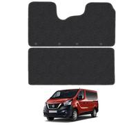 Car Mat Co Nissan Nv300 (2016+) (Crew Cab) Van Mats Tailored Fit Easy-Clean Car Accessories Durable