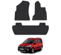 Car Mat Co Peugeot Partner Teepee (2008-2018) Van Mats Tailored Fit Easy-Clean Car Accessories Durable