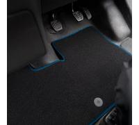 Car Mat Co Renault Trafic (2001-2014) (Crew Cab) Van Mats Tailored Fit Easy-Clean Car Accessories Durable